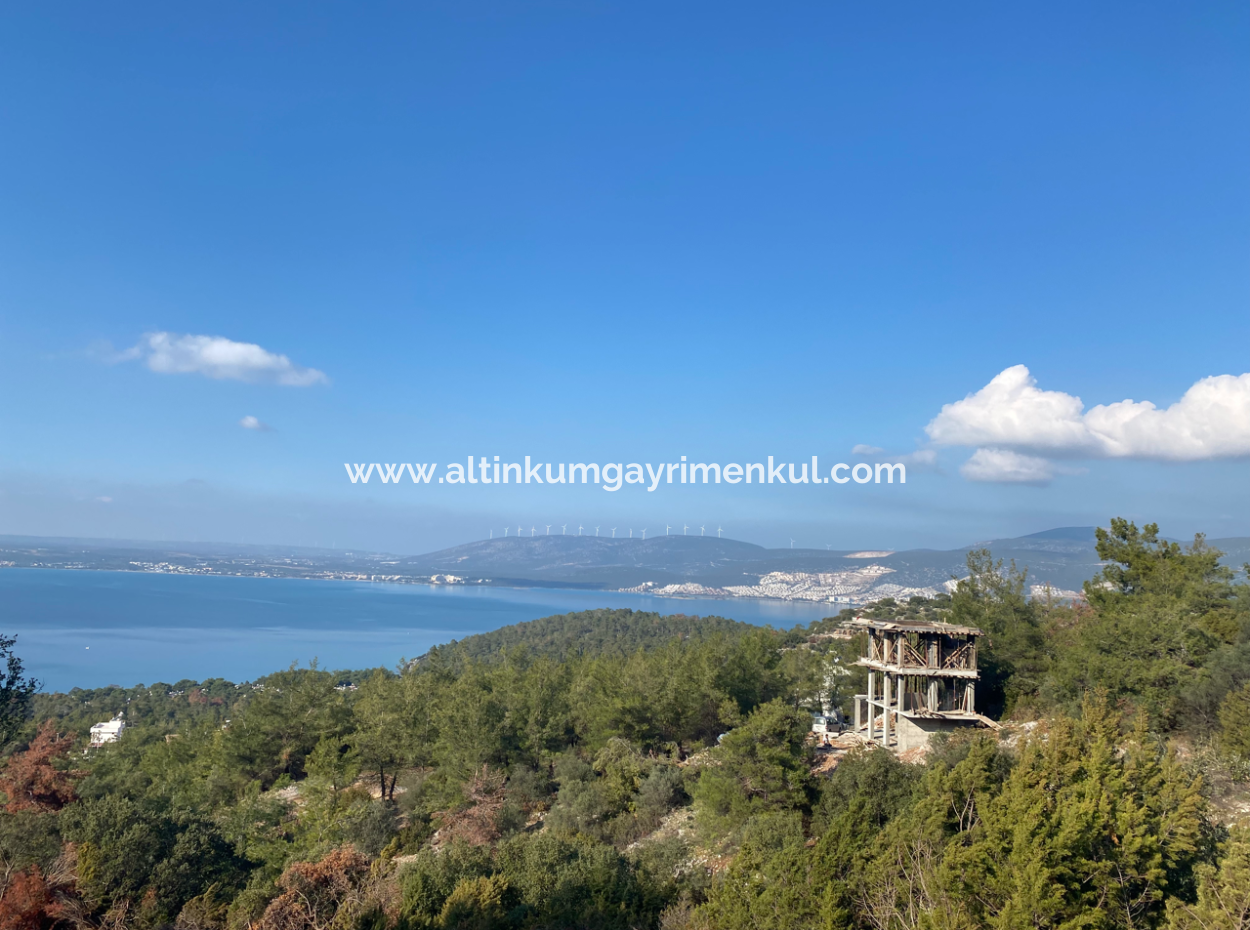 Meerblick Land Zum Verkauf In Didim Akbukte