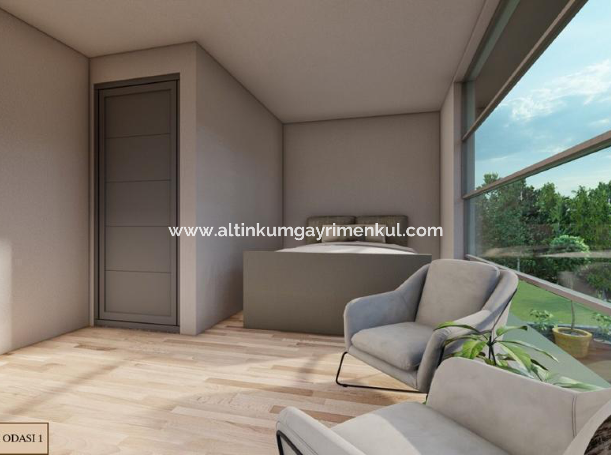 Didim Akbuk 3 In 1 Villa Mit Pool Mit Meerblick Zu Verkaufen