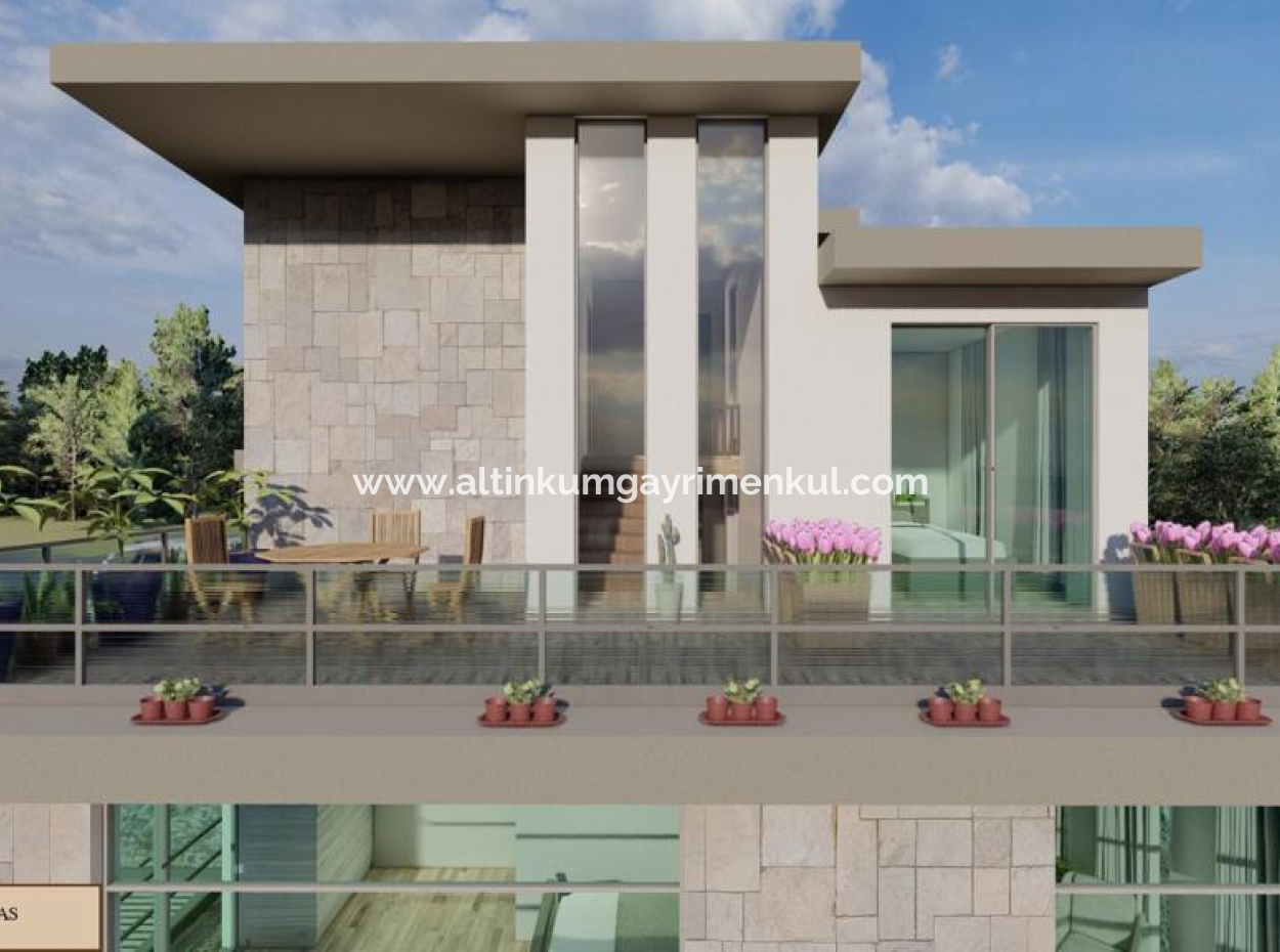 Didim Akbuk 3 In 1 Villa Mit Pool Mit Meerblick Zu Verkaufen