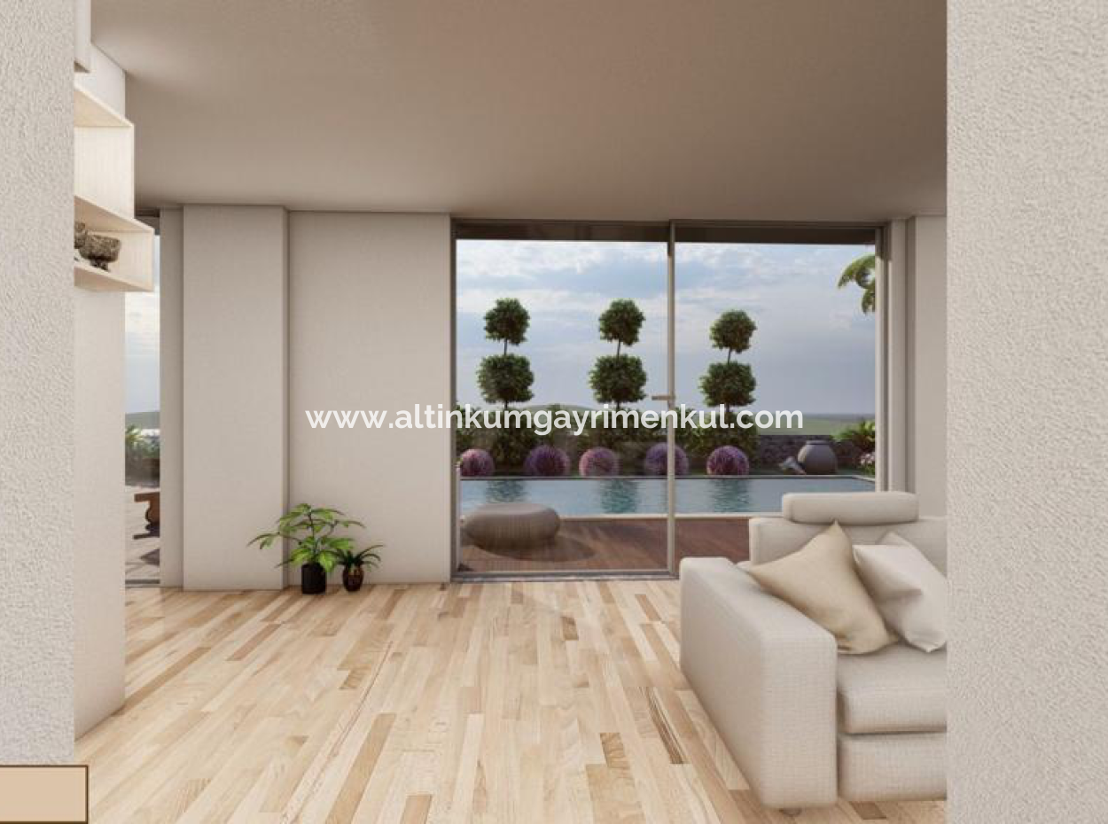 Didim Akbuk 3 In 1 Villa Mit Pool Mit Meerblick Zu Verkaufen