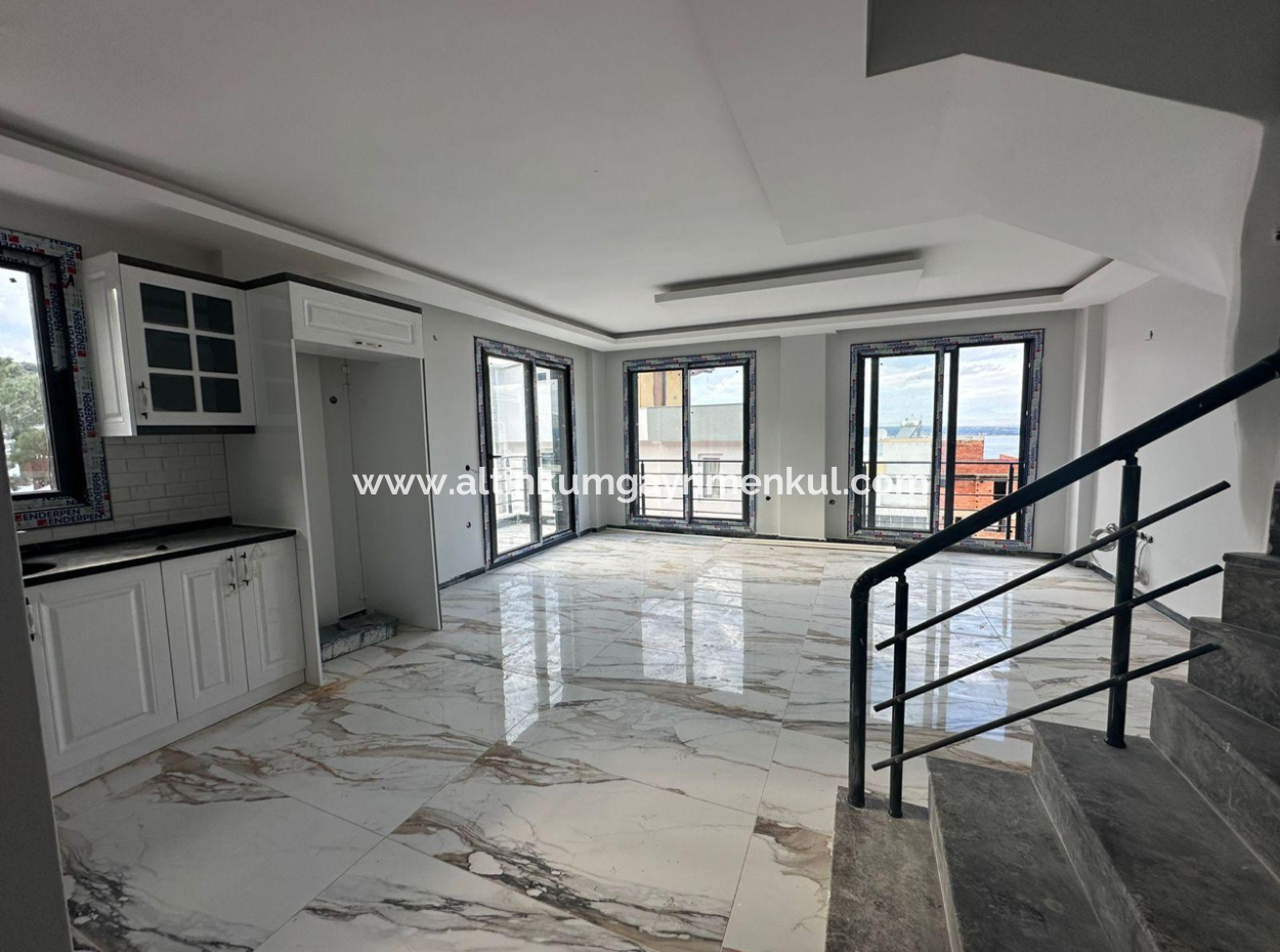 3 In 1 Villa Mit Meerblick Zum Verkauf In Didim Akbuk