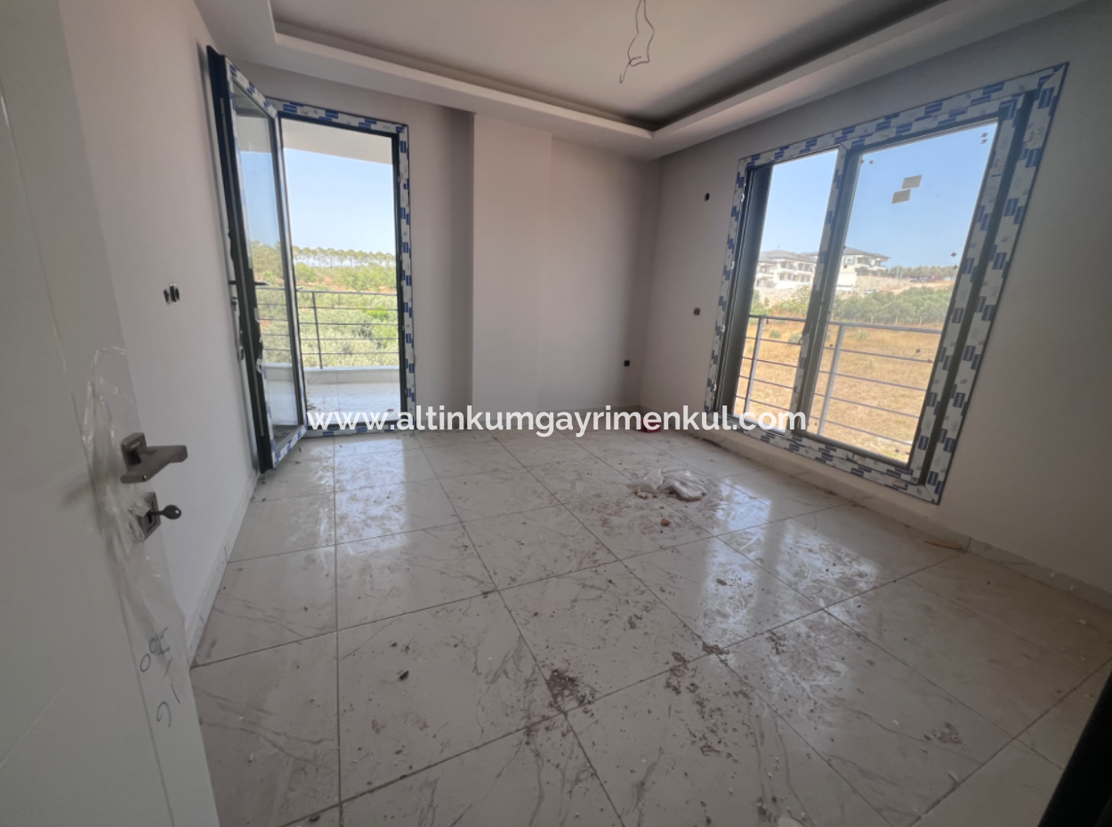 3 1 Villa Mit Garten In Einem Komplex Mit Pool Zum Verkauf In Der Nachbarschaft Von Didim Hisar