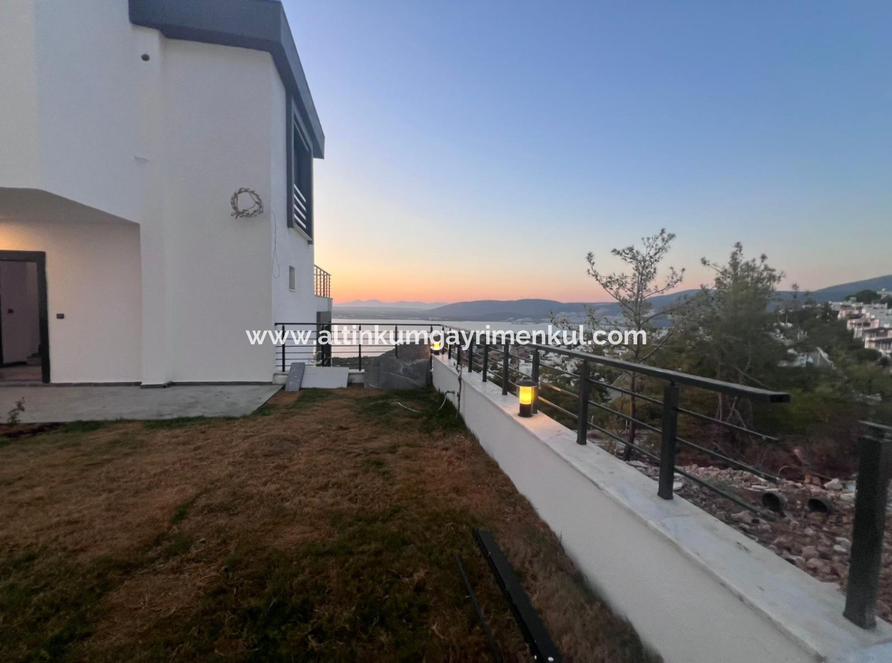 4 In 1 Villa Mit Pool Mit Meerblick Zu Verkaufen In Didim Akbuk