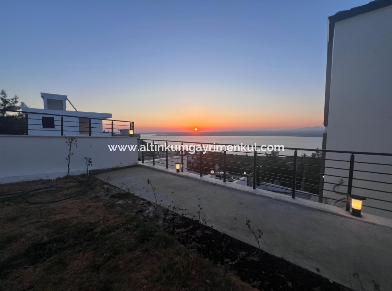 4 In 1 Villa Mit Pool Mit Meerblick Zu Verkaufen In Didim Akbuk