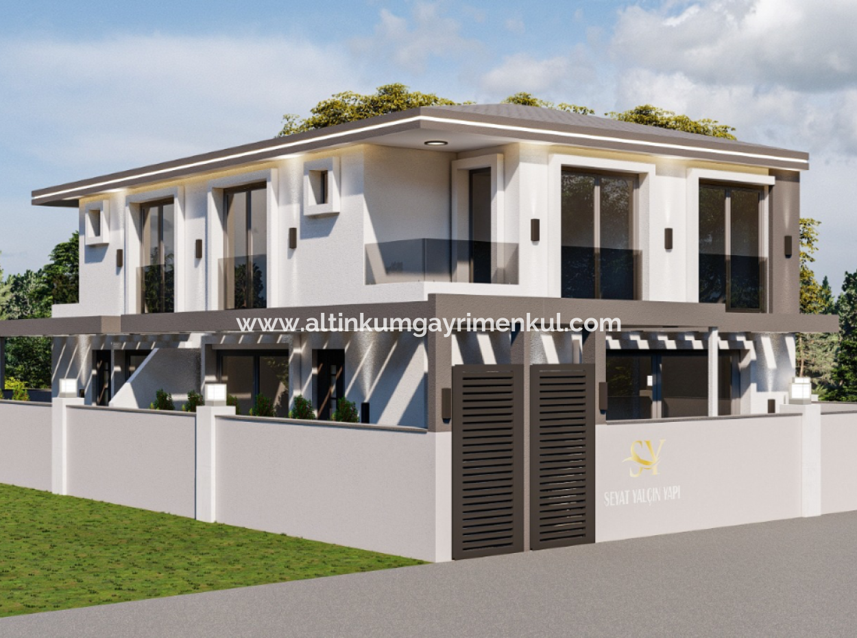 3 1 Villa Mit Pool Zu Verkaufen In Didim Hisar Nachbarschaft