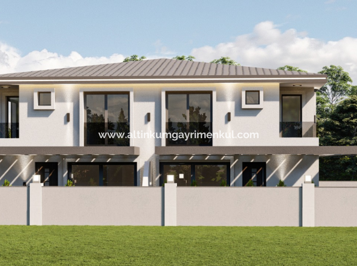 3 1 Villa Mit Pool Zu Verkaufen In Didim Hisar Nachbarschaft