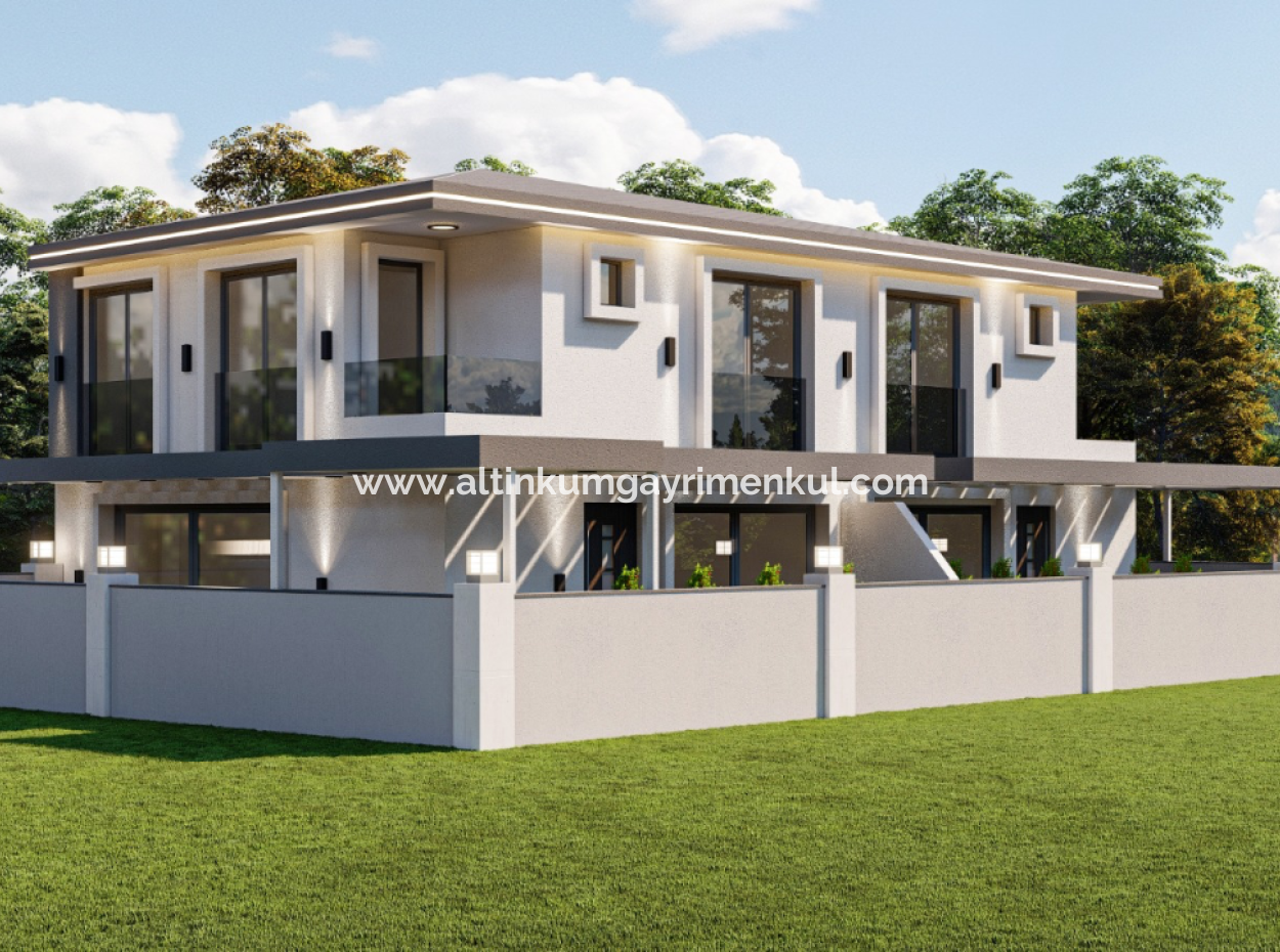 3 1 Villa Mit Pool Zu Verkaufen In Didim Hisar Nachbarschaft