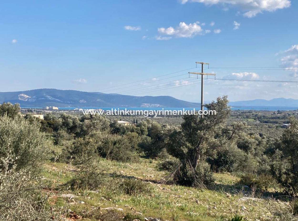 Didim Fevzipasa Villa Grundstück Mit Meerblick Zu Verkaufen