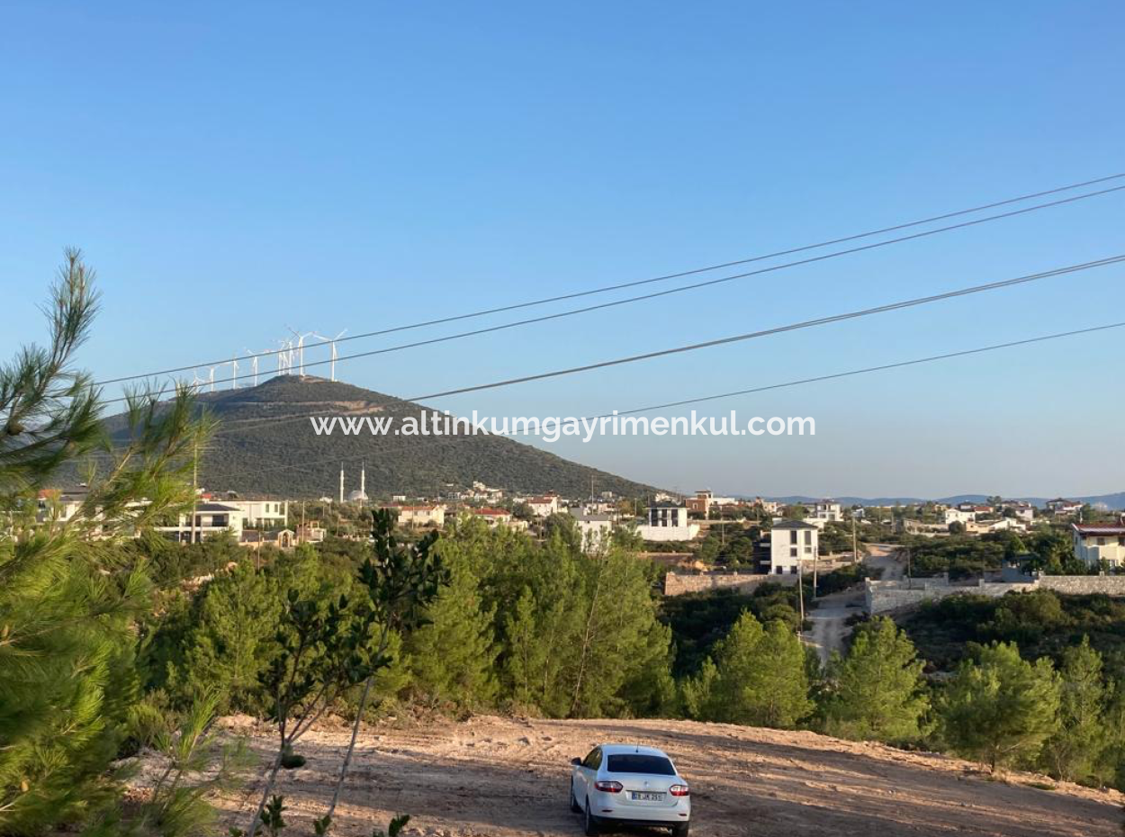 Land Zoned Villa For Sale In Didim Seyrantepe