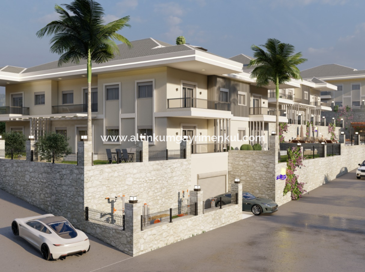 Zero Apartments For Sale In Didim Mavisehir On Site With Sea View Pool