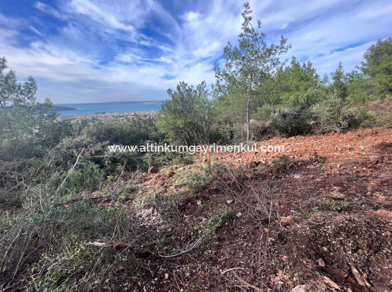 Sea View Land For Sale In Didim Akbuk