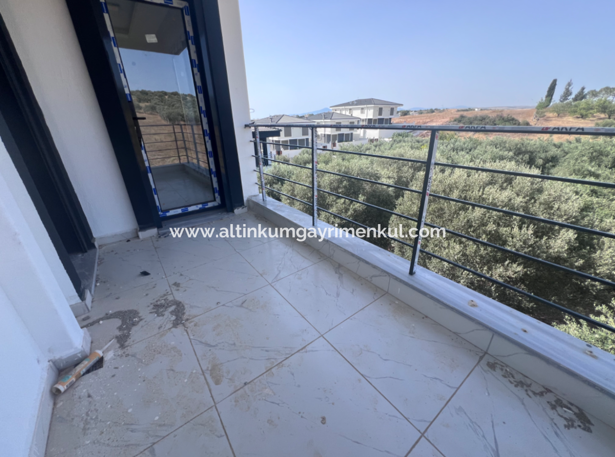 3 1 Villa With Garden In A Complex With Pool For Sale In Didim Hisar Neighborhood