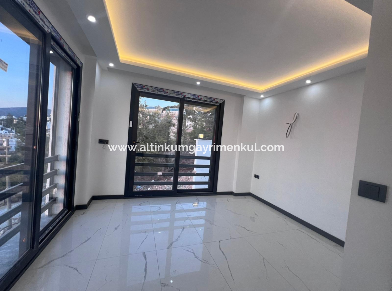 4 In 1 Villa With Pool With Sea View For Sale In Didim Akbuk