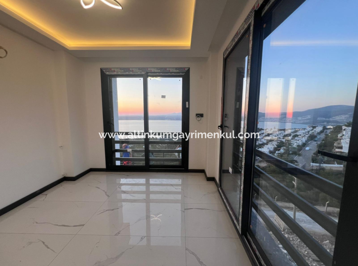 4 In 1 Villa With Pool With Sea View For Sale In Didim Akbuk