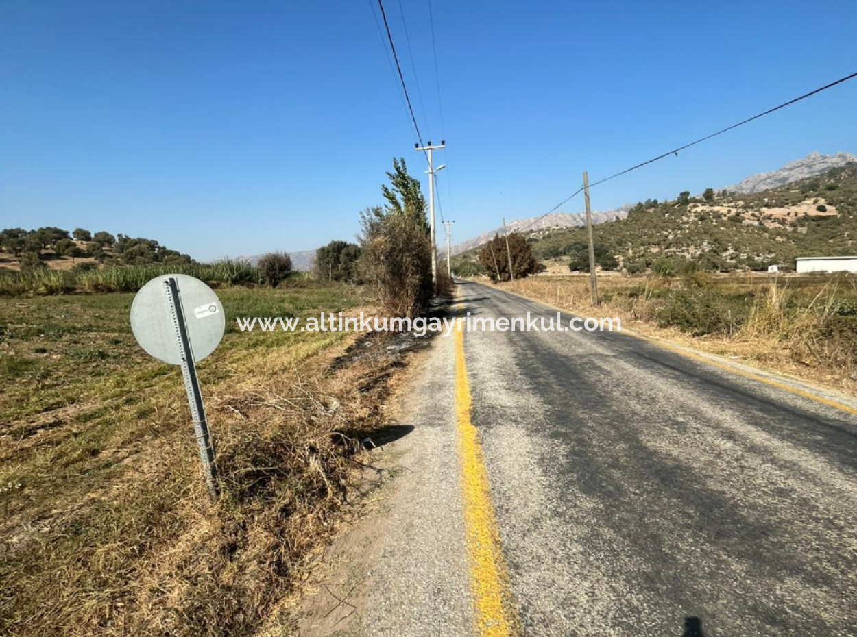 Farm Land For Sale With Milas Bafa Main Road Frontage