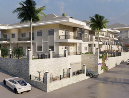 Zero Apartments For Sale In Didim Mavisehir On Site With Sea View Pool