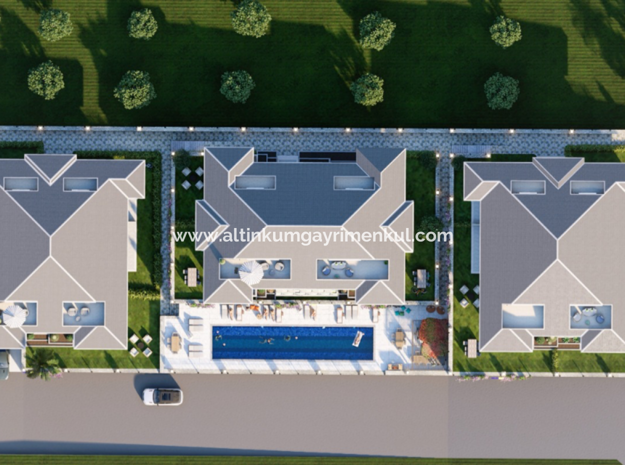 Didim Mavisehirde Satilik Deniz Manzarali Havuzlu Sitede Sifir Daireler