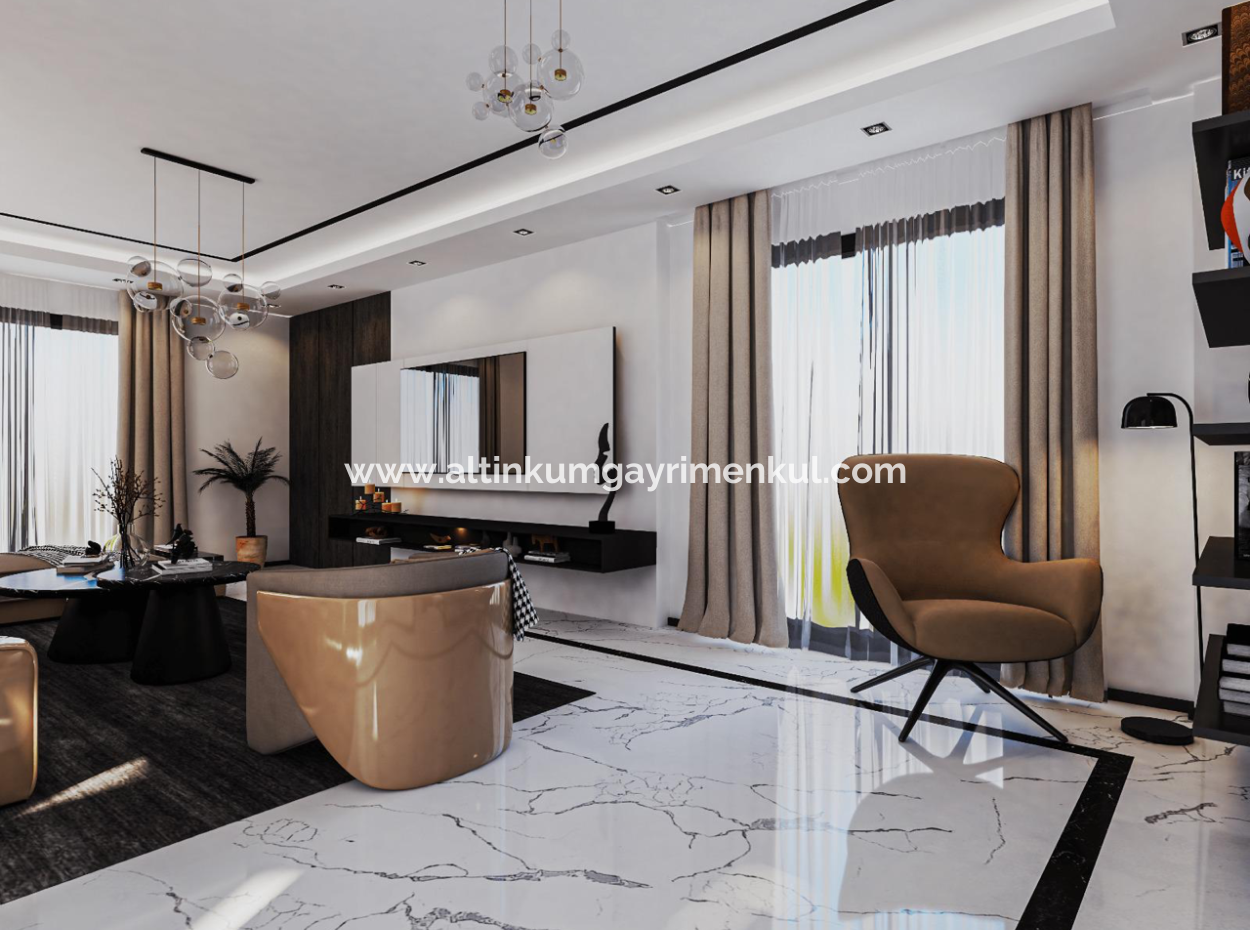 Didim Fevzipaşa Satılık Deniz Manzaralı 3+1 Ayrı Mutfak Villa