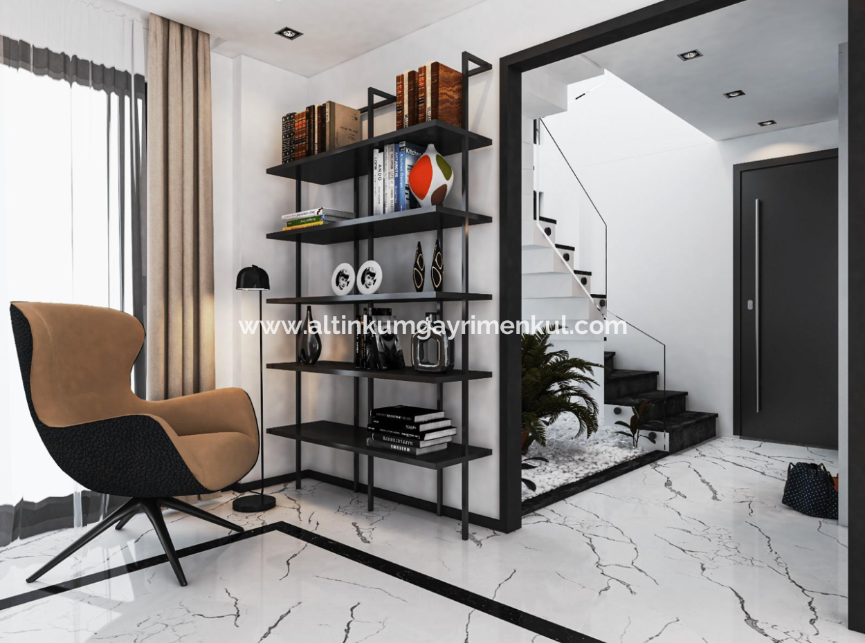 Didim Fevzipaşa Satılık Deniz Manzaralı 3+1 Ayrı Mutfak Villa