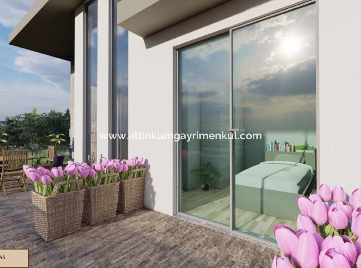 Didim Akbük Satilik Deniz Manzaralı 3+1 Havuzlu Villa