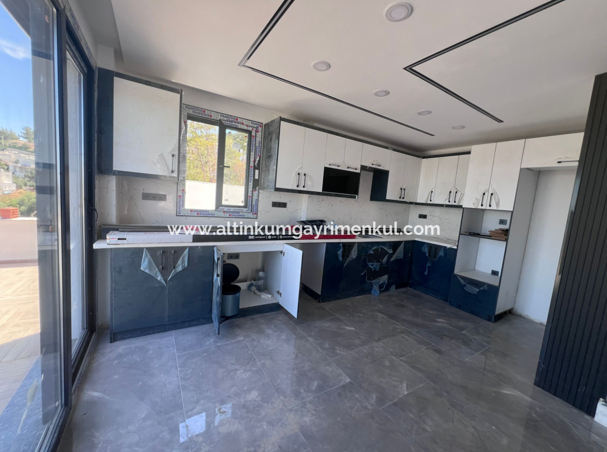 Didim Akbük Satilik Deniz Manzaralı 4+1 Havuzlu Villa